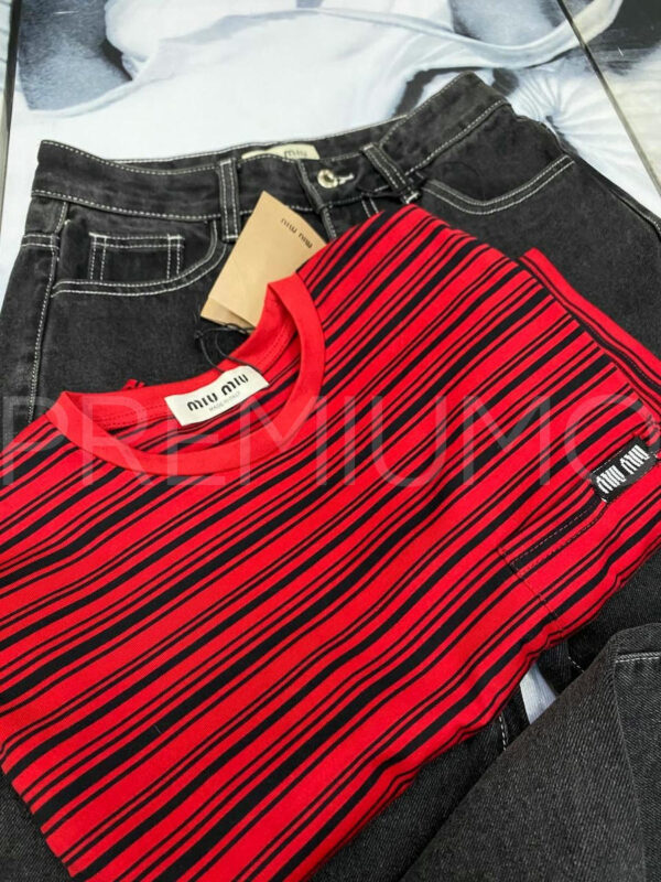 Miu miu лонгслив PR443762 6
