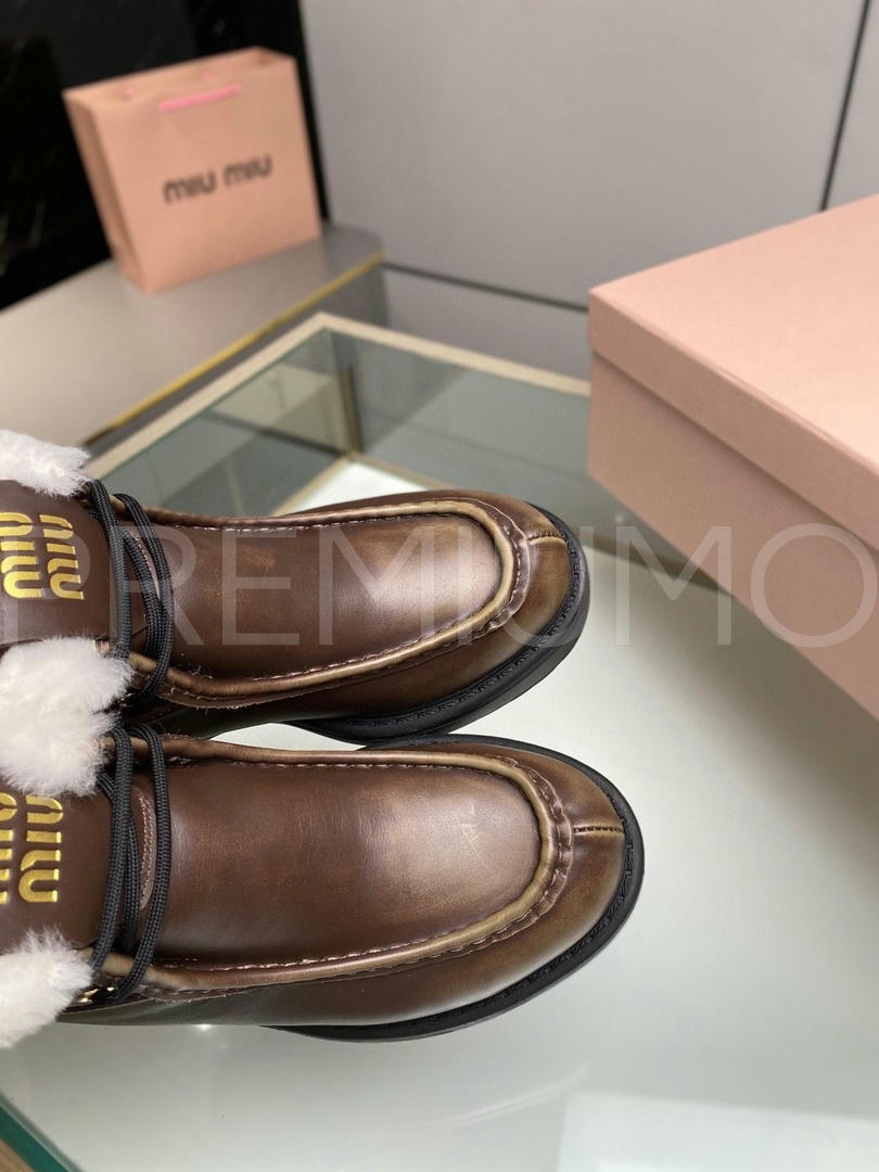 Miu Miu ботинки PR609170 12 Miu Miu ботинки PR609170 12