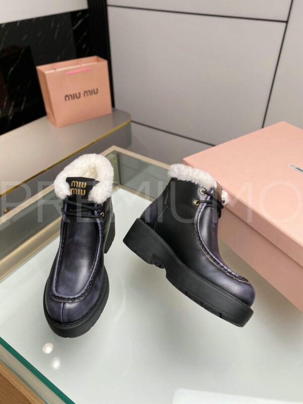 Miu Miu ботинки PR483800 8