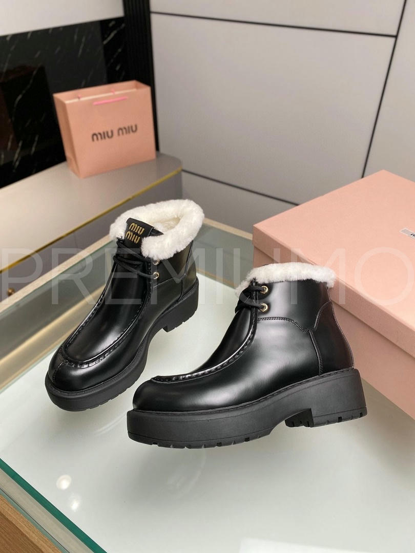 Miu Miu ботинки PR981872 4 Miu Miu ботинки PR981872 4