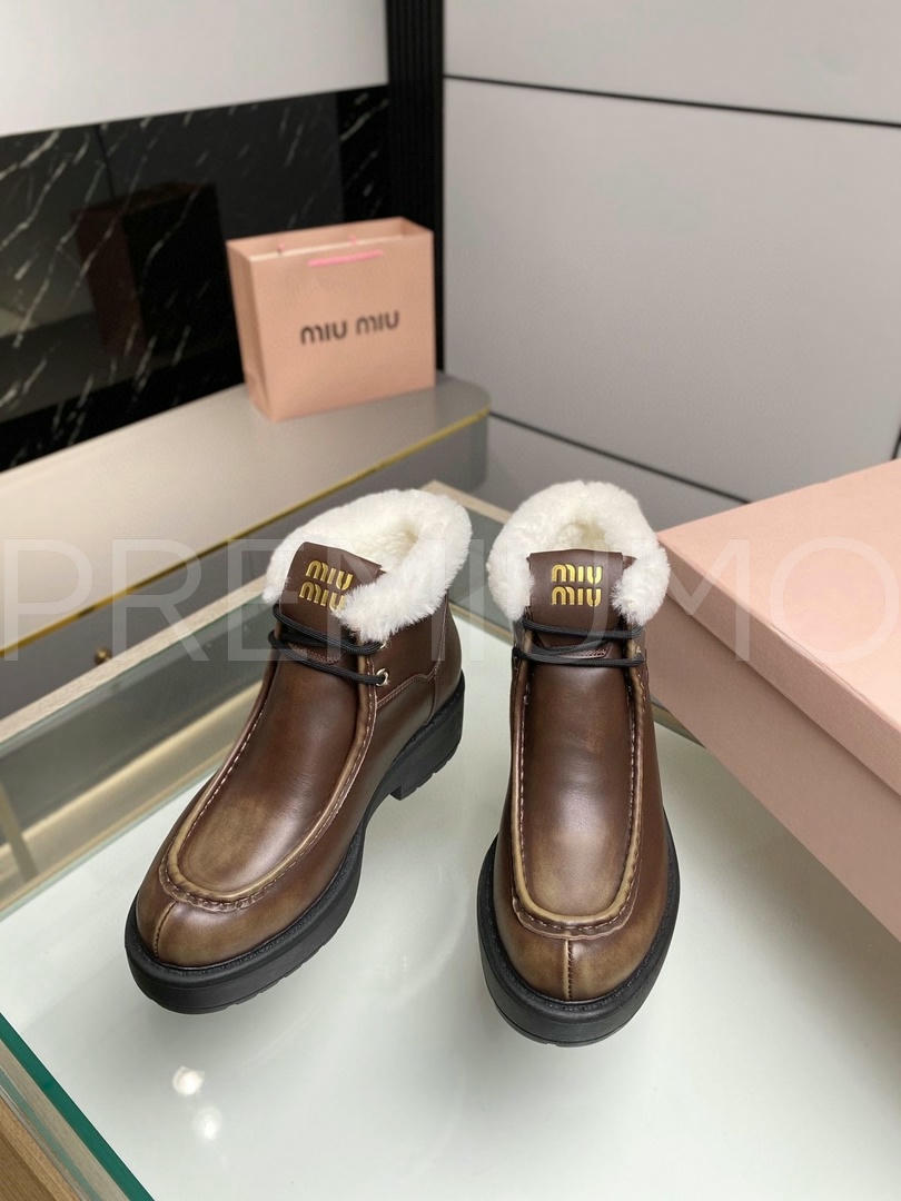 Miu Miu ботинки PR609170 7 Miu Miu ботинки PR609170 7