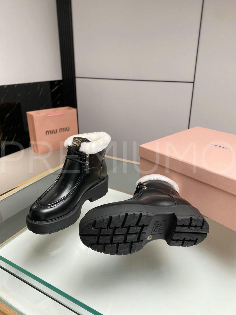 Miu Miu ботинки PR981872 10 Miu Miu ботинки PR981872 10