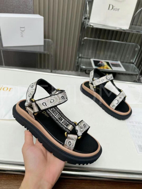 Christian Dior D-Wave босоножки PR768867 4