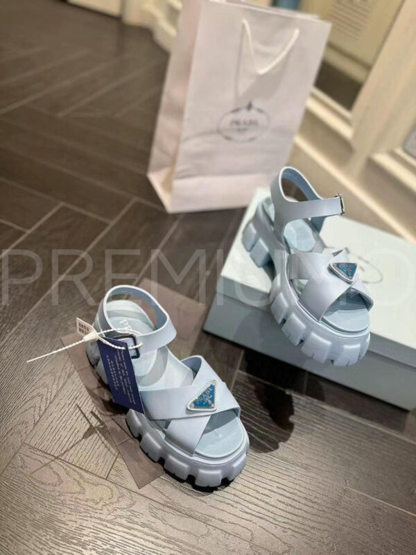 Prada Monolith босоножки PR846455 4