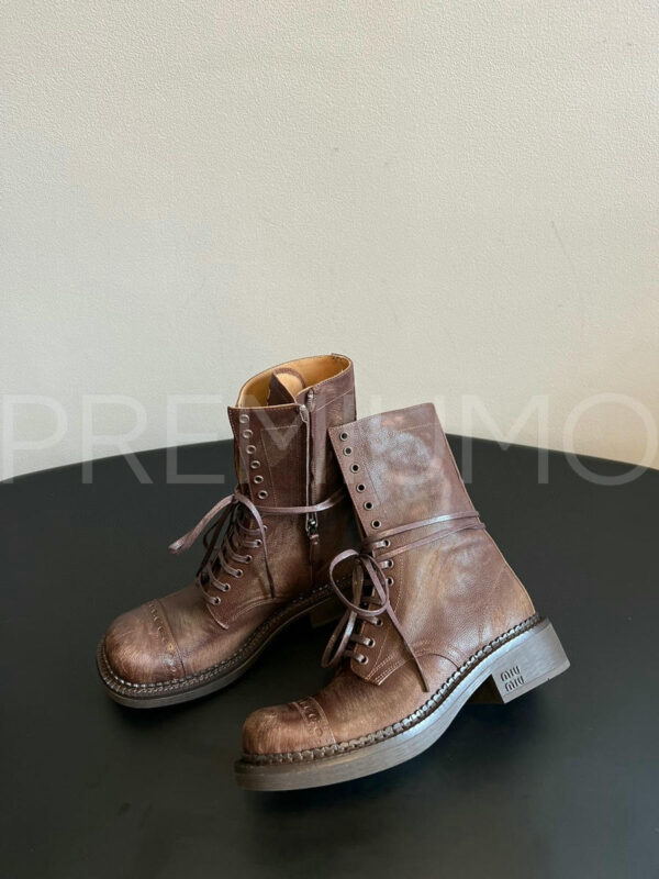 Miu Miu ботинки PR386080 3