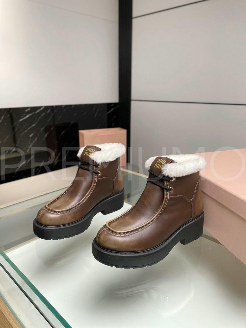 Miu Miu ботинки PR609170 9 Miu Miu ботинки PR609170 9