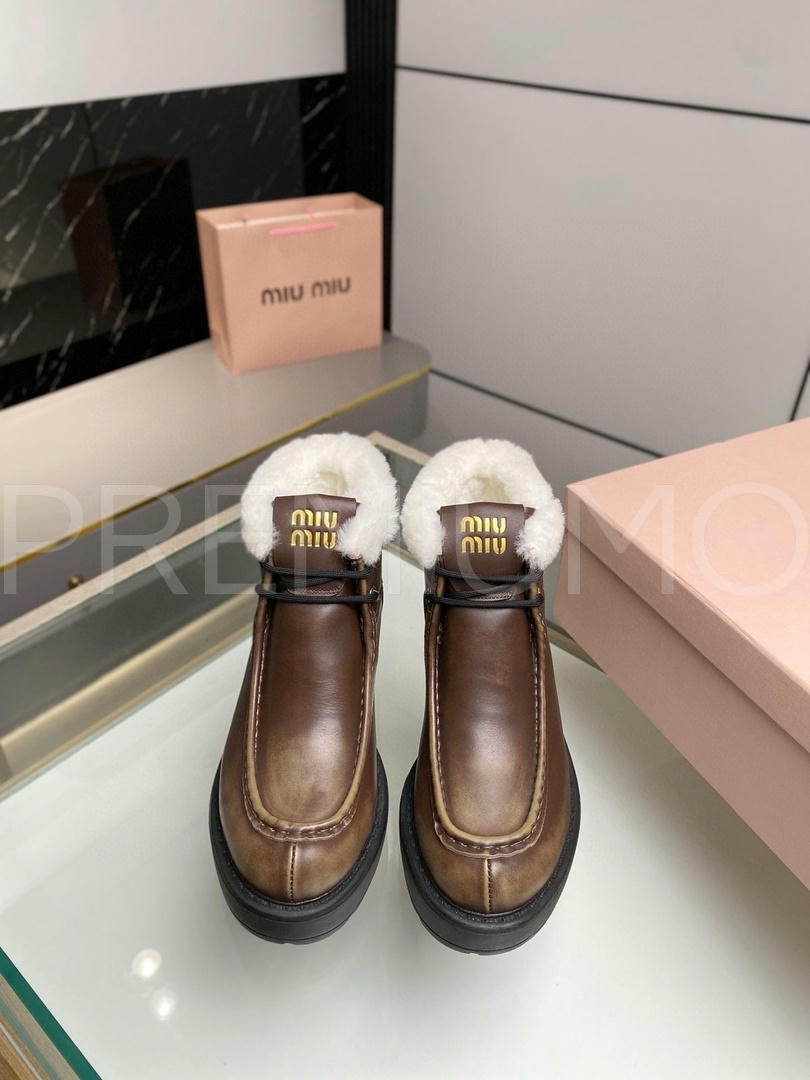 Miu Miu ботинки PR609170 8 Miu Miu ботинки PR609170 8
