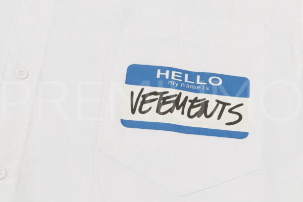 Vetements рубашка PR633106 4