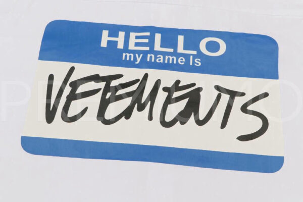 Vetements рубашка PR633106 7