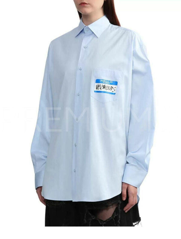 Vetements рубашка PR652779