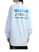 Vetements рубашка PR652779 8