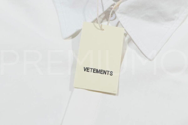 Vetements рубашка PR807805 7