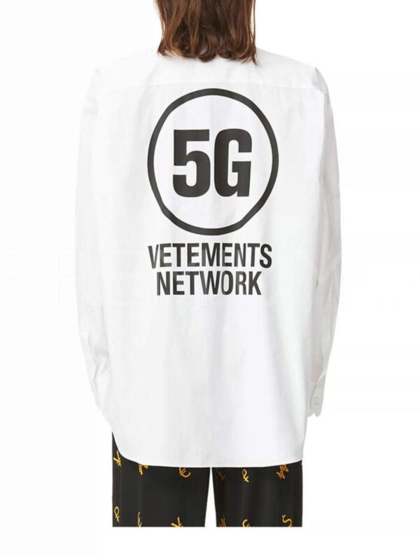 Vetements рубашка PR781943 3