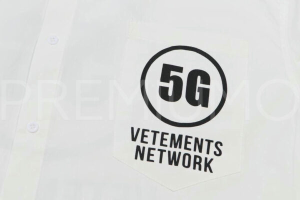 Vetements рубашка PR781943 5