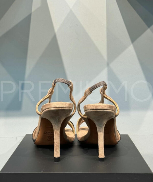 Brunello Cucinelli босоножки PR730533 4