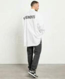 Vetements рубашка PR781943 18