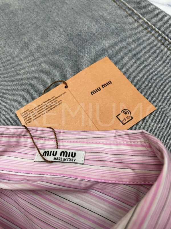 Miu miu рубашка PR513235 6