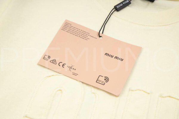 Miu miu футболка PR991540 6