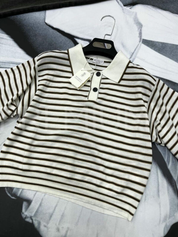 Brunello Cucinelli поло PR527138 2