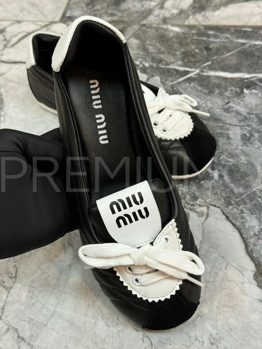 Miu Miu балетки PR358599 5 Miu Miu балетки PR358599 5