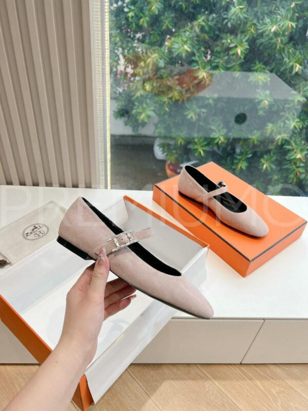 Hermes балетки PR594557 3