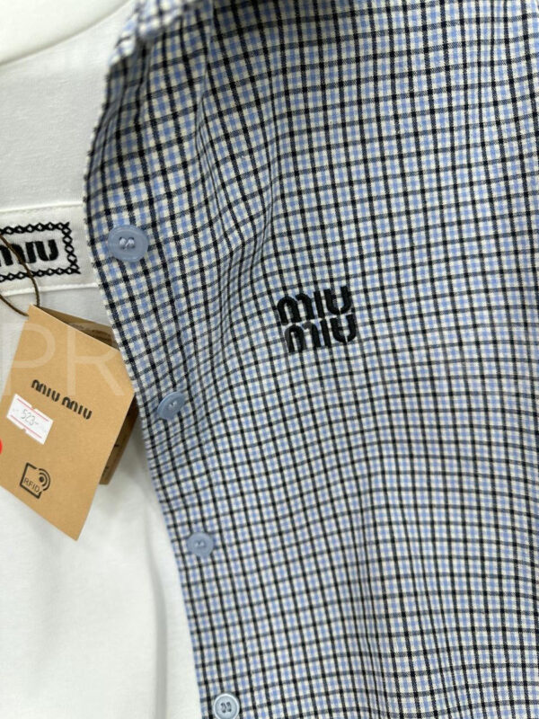 Miu miu рубашка PR188752 4