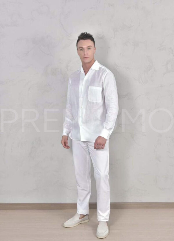 Loro Piana рубашка PR454684 2