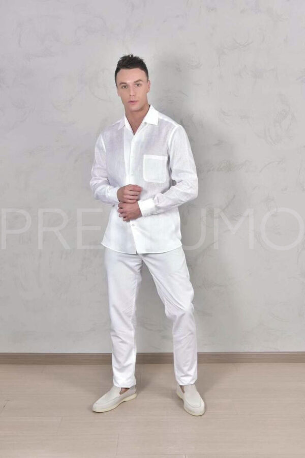 Loro Piana рубашка PR454684 4