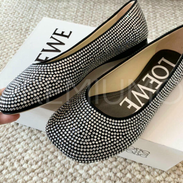 Loewe балетки кожаные летние PR774988 7