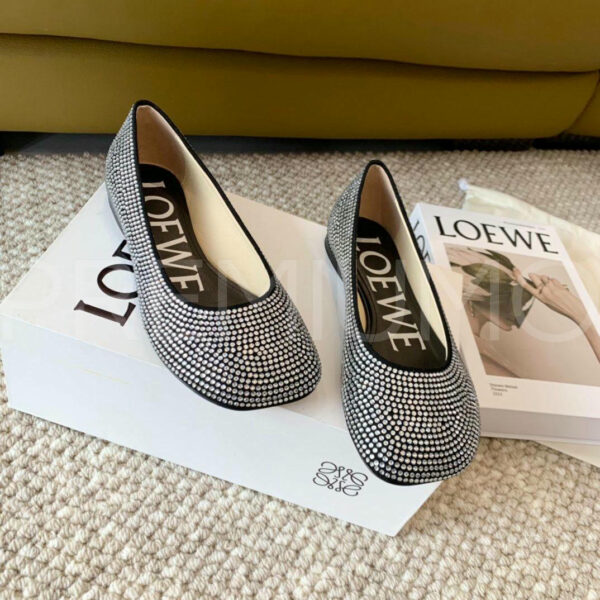 Loewe балетки кожаные летние PR774988