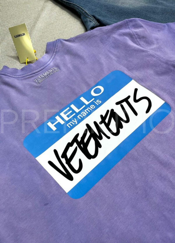 Vetements футболка PR572102 6