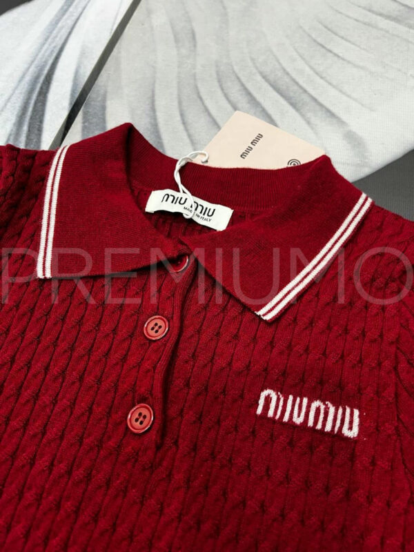 Miu miu поло PR394843 2