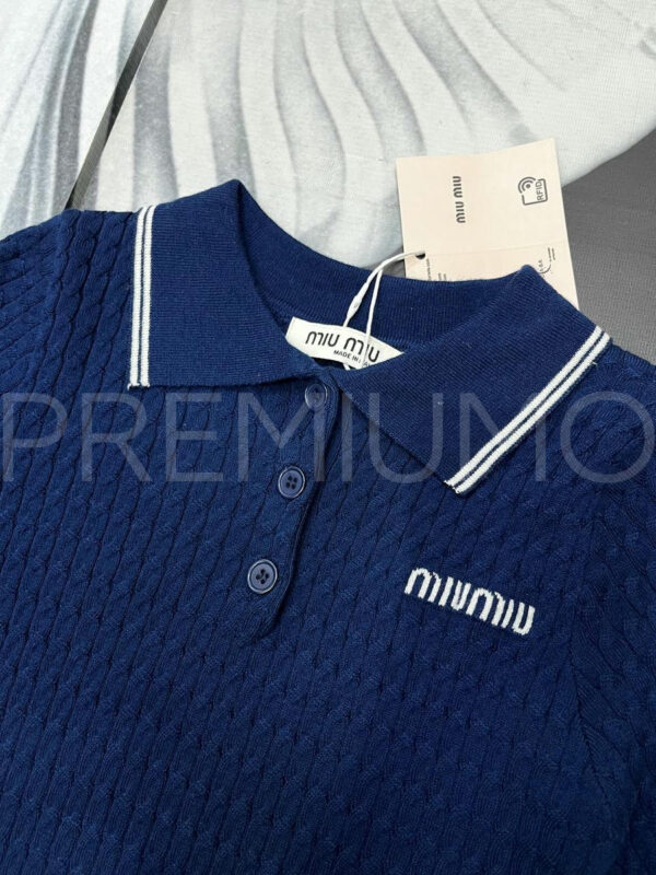 Miu miu поло PR213905 2