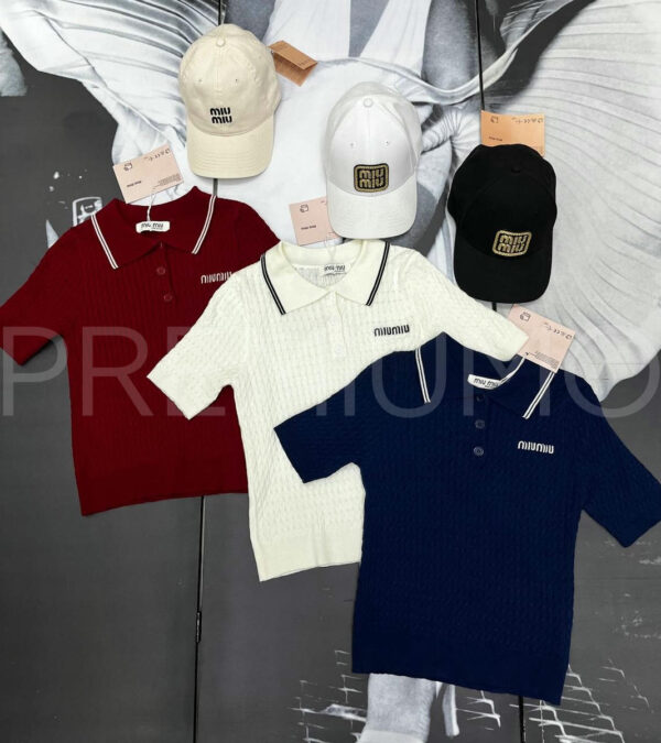 Miu miu поло PR213905 4