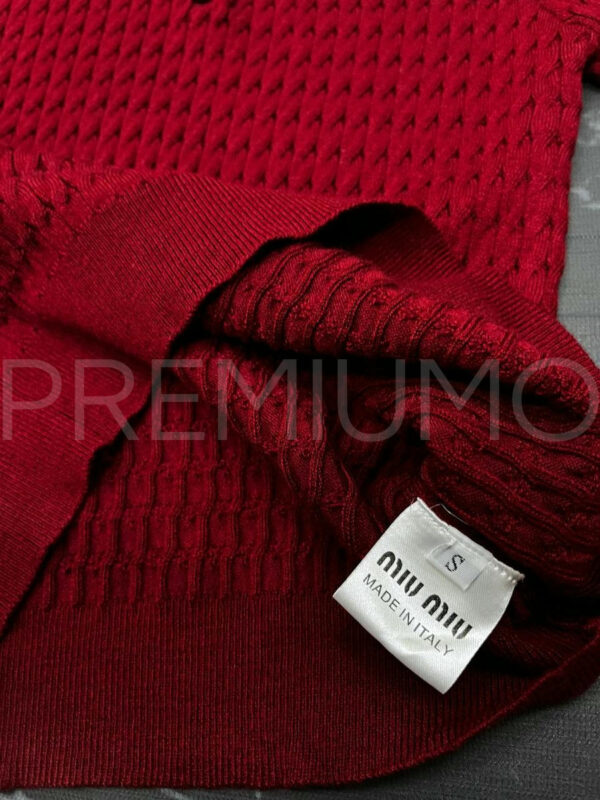 Miu miu поло PR394843 3