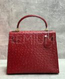 Hermes Kelly ostrich 28 сумка PR460948 11