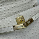 Hermes Kelly ostrich 28 сумка PR693717 9