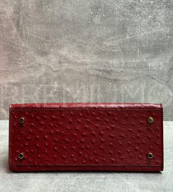 Hermes Kelly ostrich 28 сумка PR460948 8