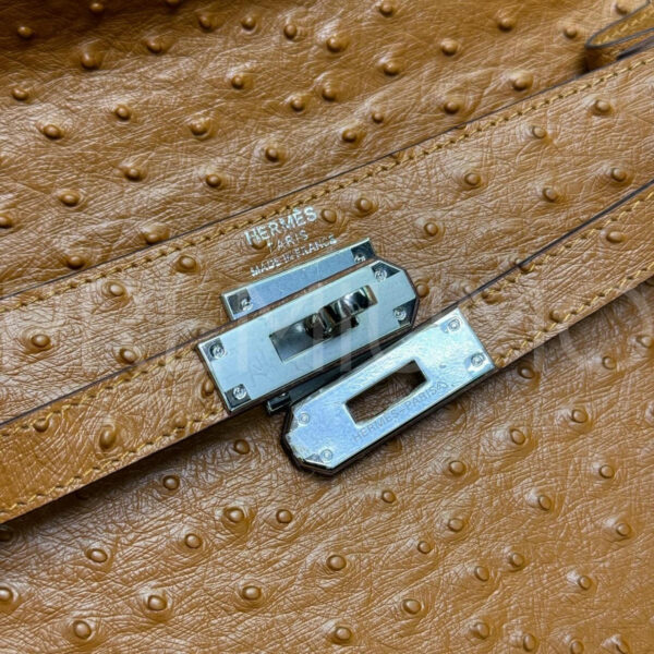 Hermes Kelly ostrich 28 сумка PR105859 7