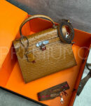 Hermes Kelly ostrich 28 сумка PR105859 11