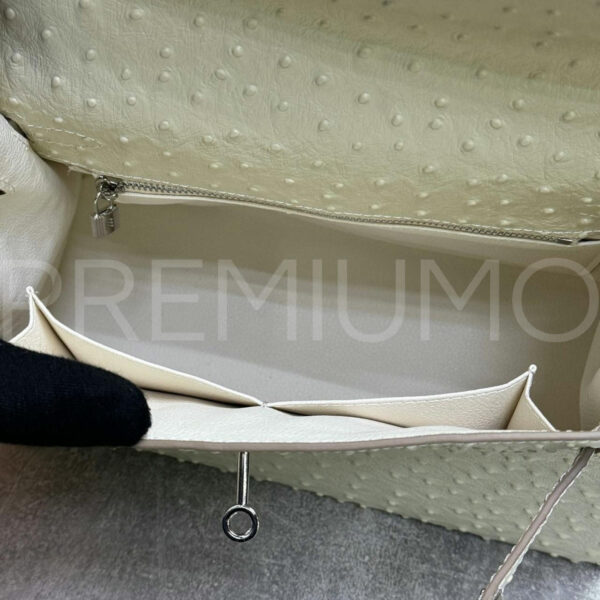 Hermes Kelly ostrich 28 сумка PR262024 5