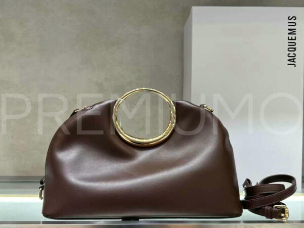 Jacquemus сумка коричневая дизайнерская PR250110 2