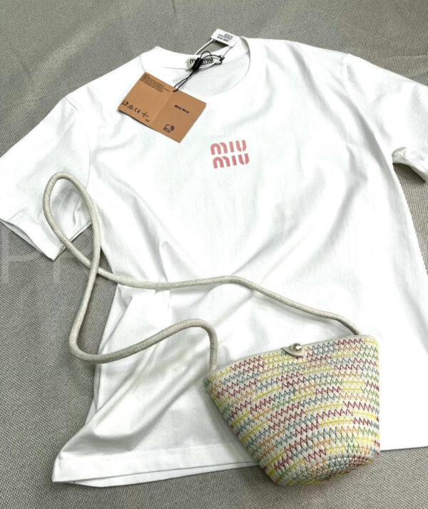 Miu miu футболка PR687914 2