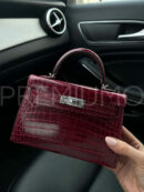 Hermes Kelly mini crocodile сумка PR644606 10