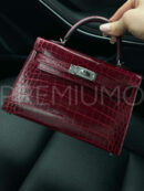 Hermes Kelly mini crocodile сумка PR644606 12