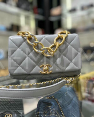 Chanel Lambskin Quilted Color Match Mini Flap сумка PR532263