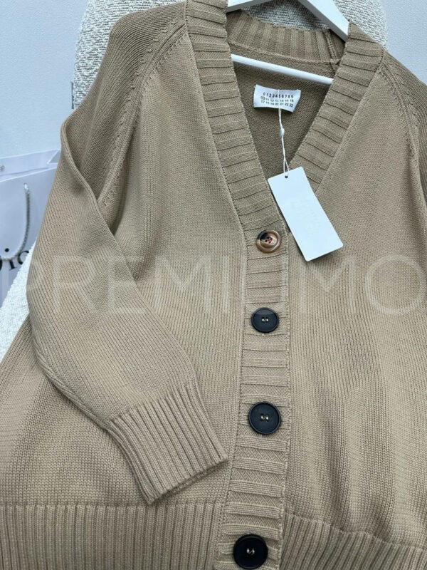 Maison Margiela кардиган модные коричневый PR922254 3