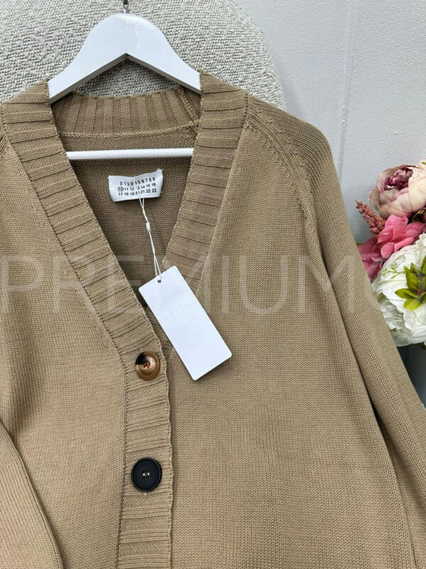 Maison Margiela кардиган модные коричневый PR922254 5