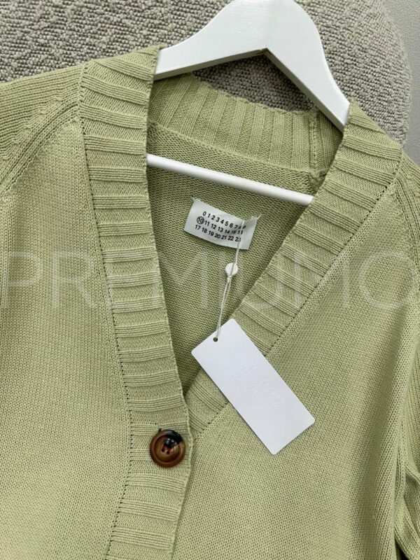 Maison Margiela кардиган оливковый PR577461 2