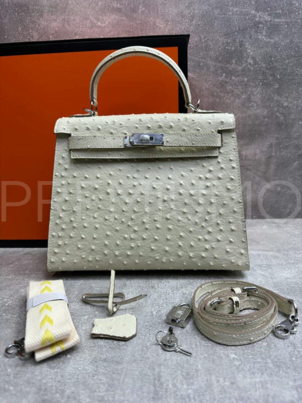 Hermes Kelly ostrich 28 сумка PR262024